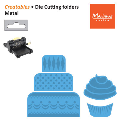 Lõikenoad Marianne Design Creatables LR0341 mini cake & cupcake ― VIP Office HobbyART