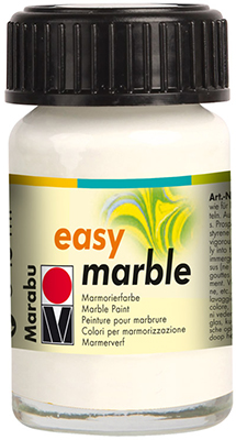 Краска для мармарирования Marabu Easy Marble 15ml 101 clear ― VIP Office HobbyART