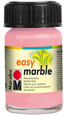 Краска для мармарирования Marabu Easy Marble 15ml 033 pink ― VIP Office HobbyART