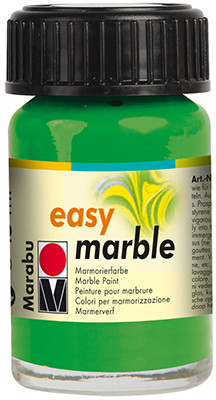 Краска для мармарирования Marabu Easy Marble 15ml 062 light green ― VIP Office HobbyART