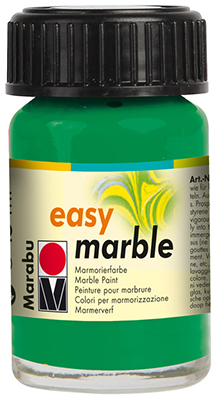 Краска для мармарирования Marabu Easy Marble 15ml 067 rich green ― VIP Office HobbyART