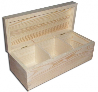 Wood tee box 22x9.5x8cm ― VIP Office HobbyART