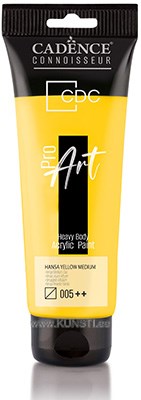 ProART heavy body Акриловая краска PR-005 hansa yellow medium 120ml ― VIP Office HobbyART