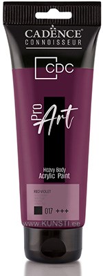 ProART heavy body Акриловая краска PR-017 red violet 120ml ― VIP Office HobbyART