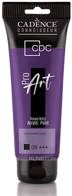 ProART heavy body Acrylic paint PR-019 ultramarine violet 120ml ― VIP Office HobbyART