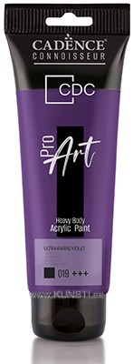 ProART heavy body Akrüülvärv PR-019 ultramarine violet 120ml ― VIP Office HobbyART