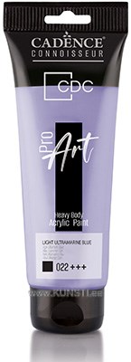 ProART heavy body Acrylic paint PR-022 light ultramarine blue 120ml ― VIP Office HobbyART