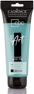 ProART heavy body Акриловая краска PR-023 teal 120ml ― VIP Office HobbyART