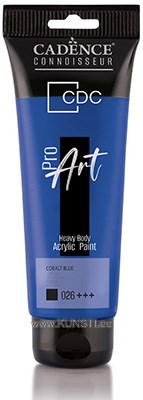 ProART heavy body Akrüülvärv PR-026 cobalt blue 120ml ― VIP Office HobbyART