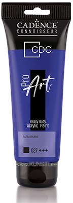 ProART heavy body Acrylic paint PR-027 ultramarine 120ml ― VIP Office HobbyART