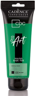 ProART heavy body Акриловая краска PR-030 emerald green 120ml ― VIP Office HobbyART