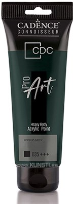 ProART heavy body Acrylic paint PR-035 hooker's green 120ml ― VIP Office HobbyART