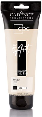 ProART heavy body Acrylic paint PR-036 titan buff 120ml ― VIP Office HobbyART