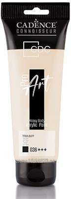 ProART heavy body Akrüülvärv PR-036 titan buff 120ml ― VIP Office HobbyART