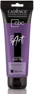 ProART heavy body Акриловая краска PR-056 ultramarine violet 120ml ― VIP Office HobbyART
