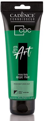ProART heavy body Акриловая краска PR-057 permanent green deep 120ml ― VIP Office HobbyART