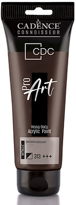 ProART heavy body Acrylic paint Metallic Iridescent PRM-313 brown 120ml ― VIP Office HobbyART
