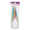 Quilling lindid komplekt 3mm Paper Strips (100pcs) - Pastels (5 Colours)