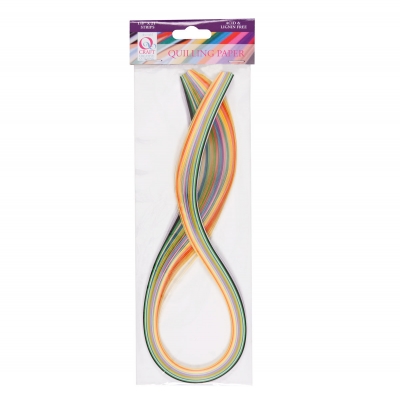 Quilling lindid komplekt 3mm Paper Strips (108pcs) - Mixed Pastel (18 Colours) ― VIP Office HobbyART