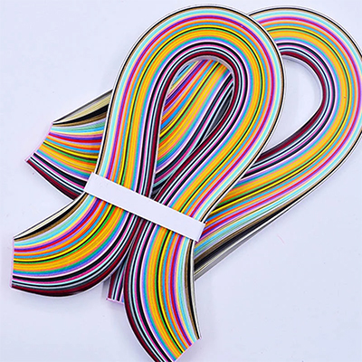 Quilling lindid komplekt 5mm Paper Strips 36 Colors 180Pcs ― VIP Office HobbyART