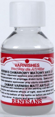 Dammar varnish 100ml matt, Renesans ― VIP Office HobbyART