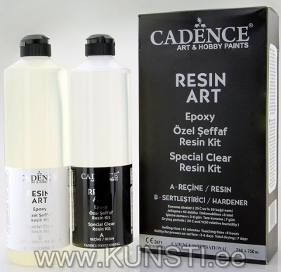 Resina crystal Cadence 750+750ml ― VIP Office HobbyART