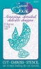 SDD001 Lõikenoad Sweet Dixie Metal Die Filigree Dove