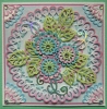 SDD020 Ножи для вырубки Dotted Doily Circle Frame Metal Die