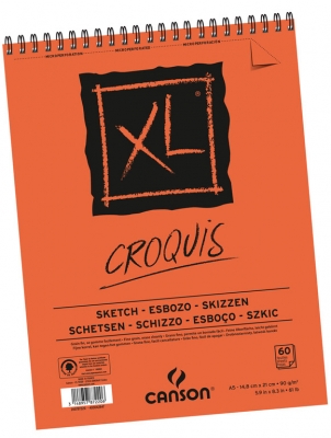 Canson XL Croquis sketch album A5 90g. 60 sheets ― VIP Office HobbyART