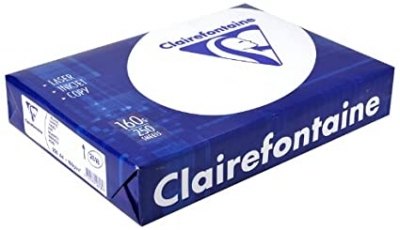 Clairefontaine Trophee paber A4 210x297mm 160gr 250l 2618 White ― VIP Office HobbyART