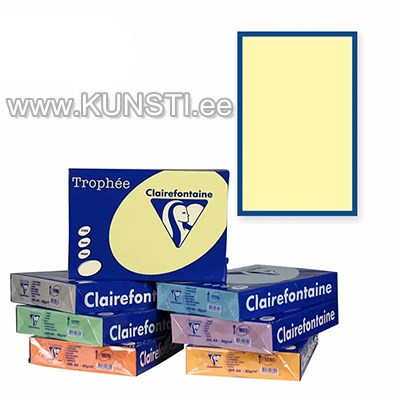 Clairefontaine Trophee paber A4 210x297mm 160gr 250l 2636 Canary ― VIP Office HobbyART