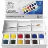 Water colour Winsor & Newton TRAVEL set 12 pcs, Plastic box