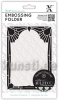 Embossing template Xcut XCU 515124 - A6 Diamond Frame