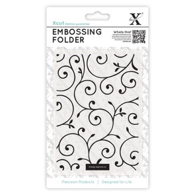 A6 Embossing Folder - Delicate Flourishes ― VIP Office HobbyART