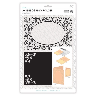 A4 Embossing Folder - Butterfly Aperture ― VIP Office HobbyART