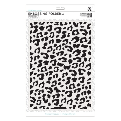 A4 Embossing Folder - Leopard Print ― VIP Office HobbyART