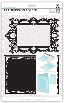 A4 Embossing Folder - Ornate Frame ― VIP Office HobbyART
