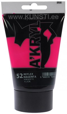 Akrüülvärv Renesans SATINE ACRYLIC 100 ml 52 MAGENTA FLUO ― VIP Office HobbyART