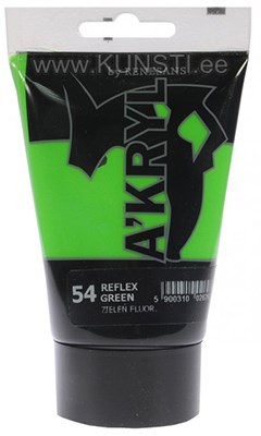 Akrüülvärv Renesans SATINE ACRYLIC 100 ml 54 GREEN FLUO ― VIP Office HobbyART