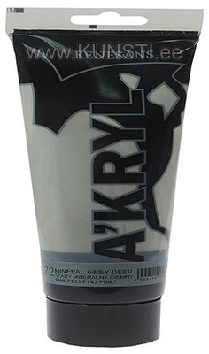 Akrüülvärv Renesans SATINE ACRYLIC 100 ml 72 MINERAL GREY DEEP ― VIP Office HobbyART