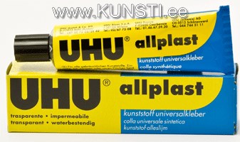 Liim UHU Allplast 33ml plastikule ― VIP Office HobbyART