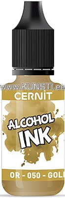 Alkoholitint Cernit 20 ml nr 050 Kuldne ― VIP Office HobbyART
