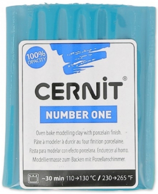 Полимерная глина Cernit Number One 230 duck blue ― VIP Office HobbyART