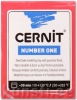 Polymer Clay Cernit Number One 400 red