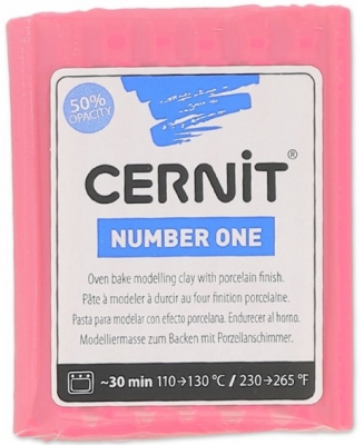 Полимерная глина Cernit Number One 481 raspberry ― VIP Office HobbyART