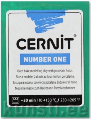 Полимерная глина Cernit Number One 600 green ― VIP Office HobbyART