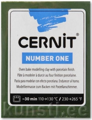 Полимерная глина Cernit Number One 645 olive ― VIP Office HobbyART