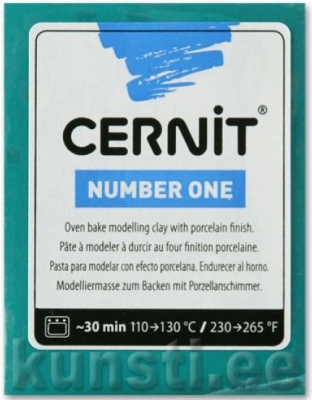 Polümeersavi Cernit Number One 662 pine green ― VIP Office HobbyART