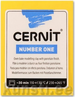 Полимерная глина Cernit Number One 700 yellow ― VIP Office HobbyART