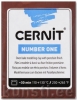 Polymer Clay Cernit Number One 800 brown